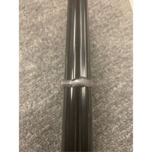 Gray Wavy Acrylic Statement Ring